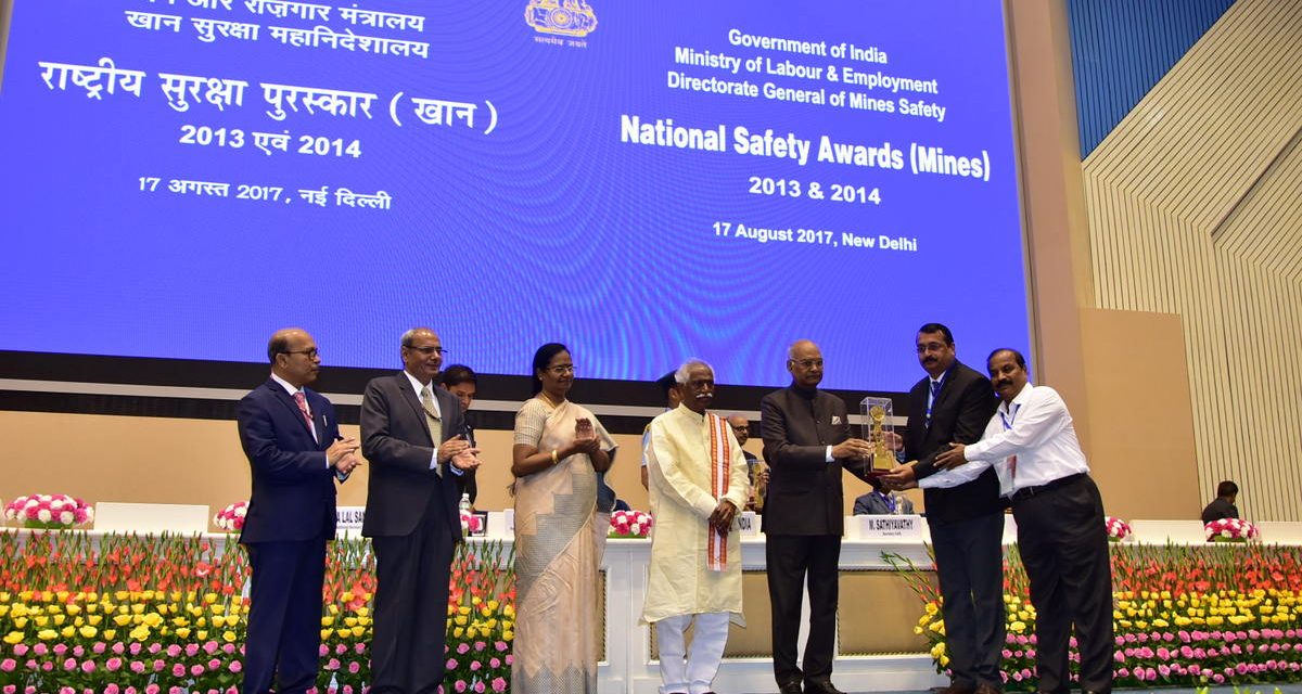 Tata Steel Mines Bag National Safety Awards