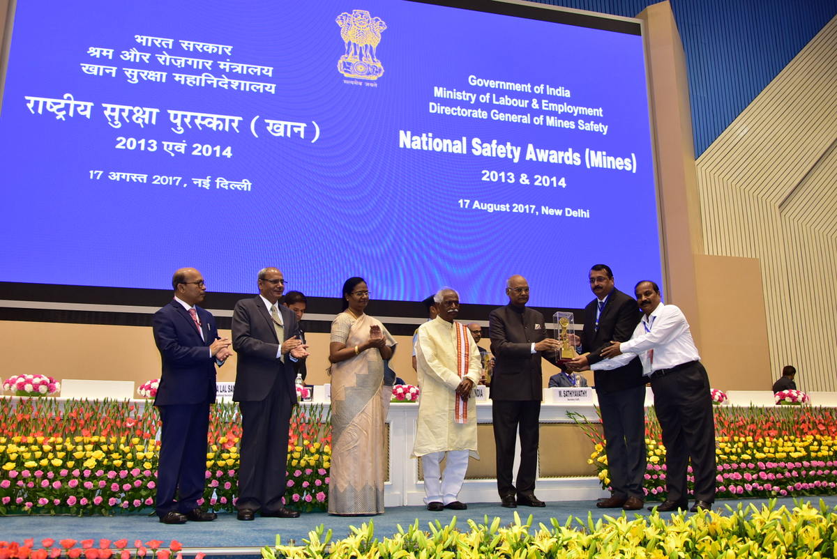 Tata Steel Mines Bag National Safety Awards