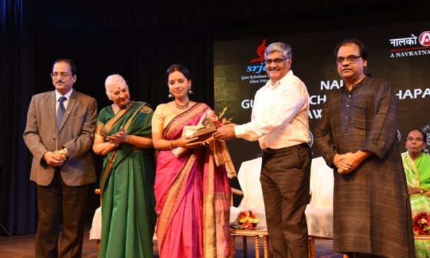 GKM Award 2017 conferred on Druba, Shyamamani, and Yuva Prativa to Lingaraj, Namrata, Jyotsna and Jateen
