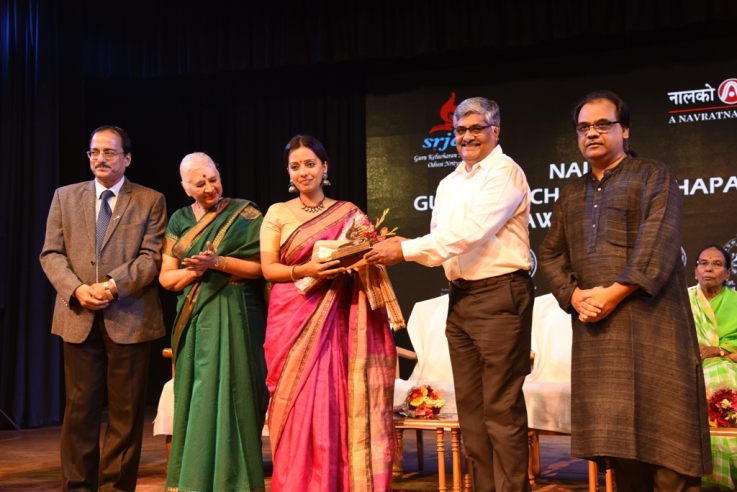 GKM Award 2017 conferred on Druba, Shyamamani, and Yuva Prativa to Lingaraj, Namrata, Jyotsna and Jateen