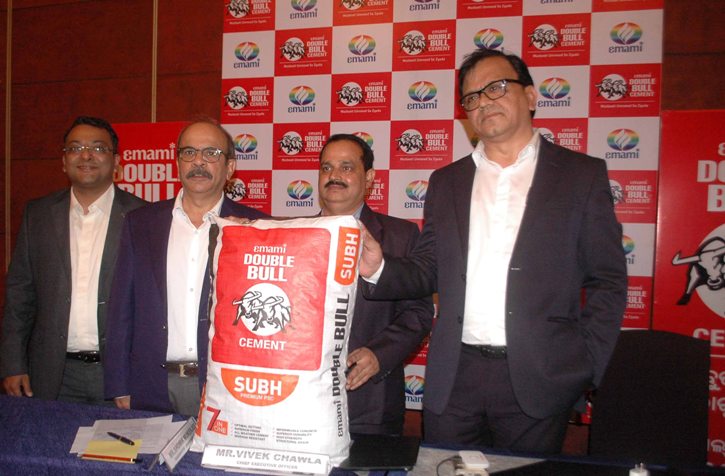 EMAMI DOUBLE BULL CEMENT TARGETS TO ACHIEVE 10% OF MARKET SHARE BY 2019