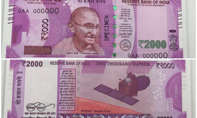 Modi’s Pet Project Swachh Bharat Logo on Rs 500 & Rs 2000 Notes a Mystry