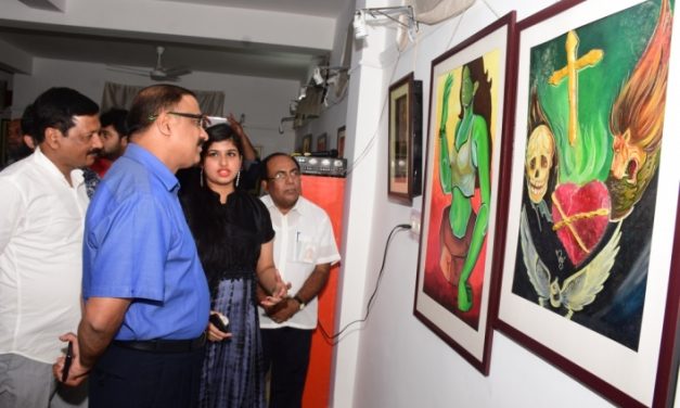 Rajnandini’s Solo Painting Exhibition at Suvadra Art Gallery