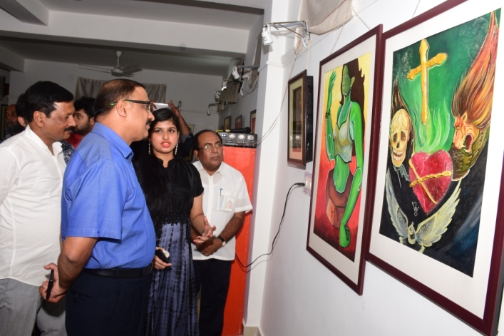 Rajnandini’s Solo Painting Exhibition at Suvadra Art Gallery