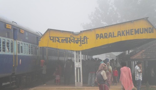 ECoRly commissions new line at Paralakhemundi railway station