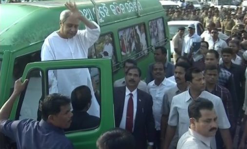 ‘Ideal CM’ Naveen Patnaik gets rousing welcome in Odisha