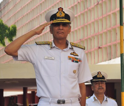 Eastern Naval Command Chief Vice Admiral Karambir Singh Visits Sainik School