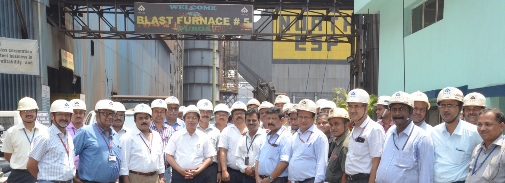 Rourkela Steel Plant BF-5 sets new record