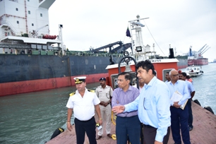 Union shipping secretary expresses satisfaction over Paradip Port work progress