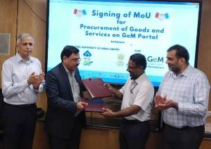 SAIL first CPSE to signs MoU with GeM for more efficient public procurement