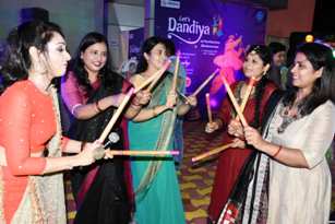 BJD young woman brigade dance to Dandia Raasa beats
