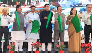 Piyush Goyal flags off Bhubaneswar-Nayagarh  train services