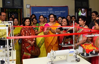 NTPC Ladies Club donates 7 JUKI industrial sewing machines to Bhubaneswar ITI