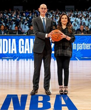 Reliance Foundation welcomes NBA to India