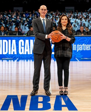 Reliance Foundation welcomes NBA to India