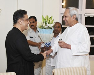 Kamal Haasan meets Odisha CM Naveen Patnaik today