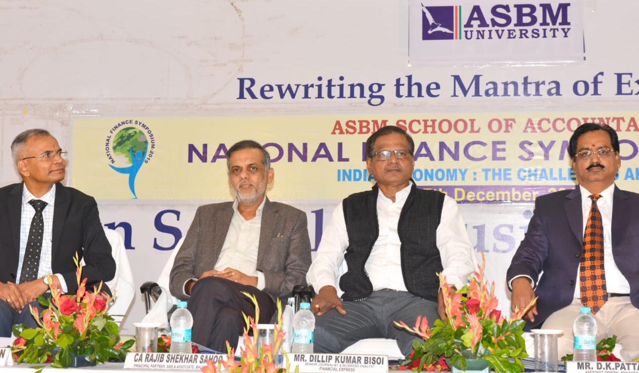 ASBM University Finance Symposium: Indian Economy Challenges Ahead