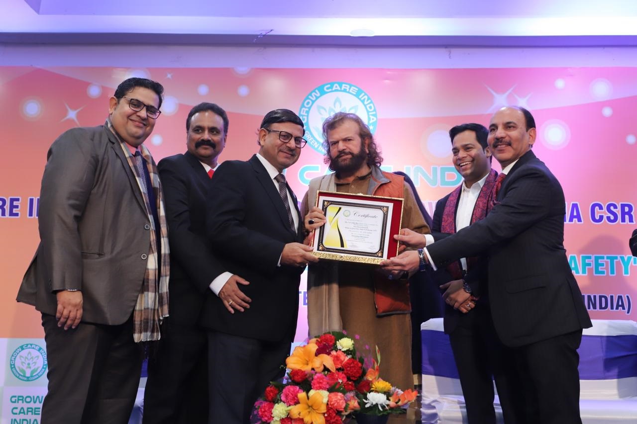 JSPL Foundation wins Grow Care India CSR Awards 2019 in Platinum Category