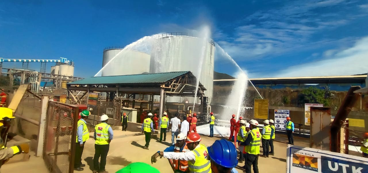 Utkal Alumina Organises Safety Mock Drill