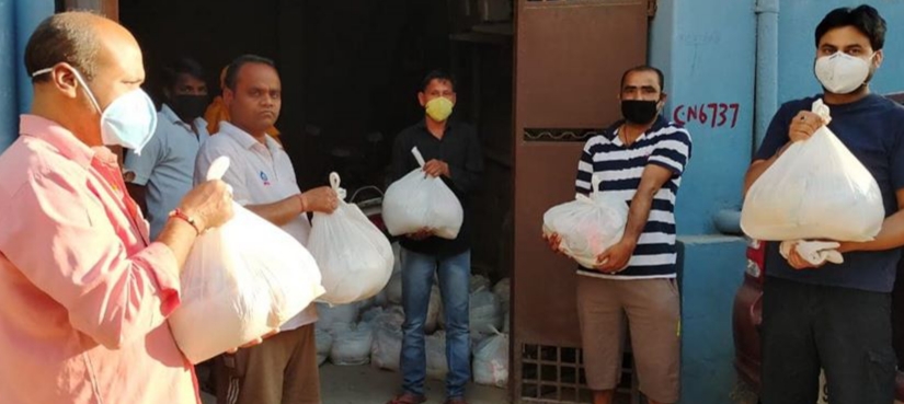 Delhi Odia Samaj reaches needy Odias in NCR amidst Covid-19 pandemic