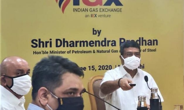 Union petroleum minister Pradhan launches Indian Gas Exchange