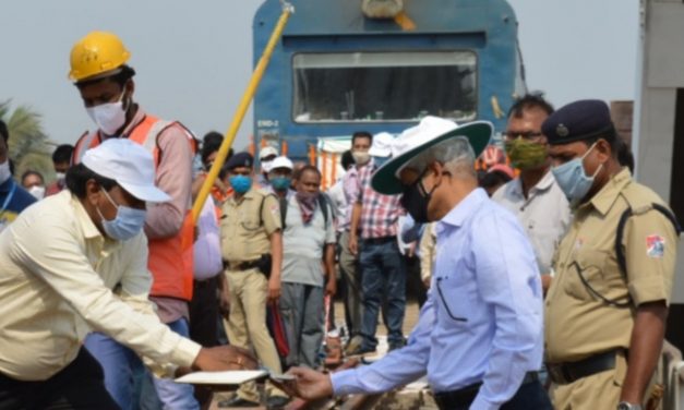 Khurda Road-Nayagarh railwayline electrification completed
