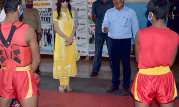 Give your best always- Shallu Jindal to Wushu players of Barbil