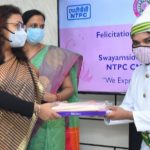 Swayamsiddha Ladies Club, NTPC CMHQ felicitated Associates