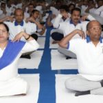 Nalco joins the nation in celebrating International Yoga Day