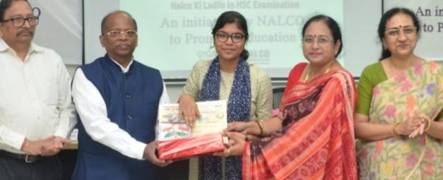 Nalco CMD felicitates best matriculates of periphery schools at Angul