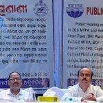 Jindal Steel Odisha’s 19.2 mtpa steel project public hearing completed successfully