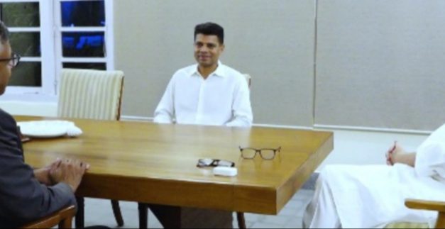 Tata Sons chairman Chandrasekaran meets Odisha CM