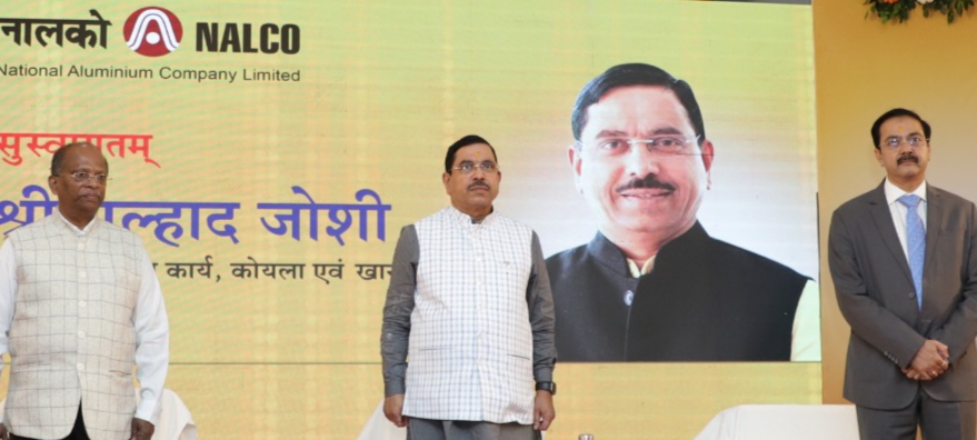 Union mines minister Pralhad Joshi lauds Nalco’s stellar performance, announces 1% of profit as production gift to employees