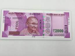 Notes of 2000 rupees to be withdrawn from May 23, change notes in bank