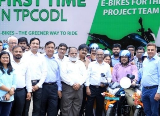 TPCODL introduces E-Bikes for its project team as a clean and green energy Initiative
