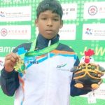 Jindal Sports Hostel’s Ramesh Munda wins Gold in 11th Sub-junior Asian Wushu Championship
