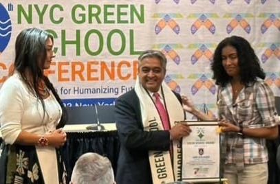 Adani Vidya Mandir wins NYC Green School Award