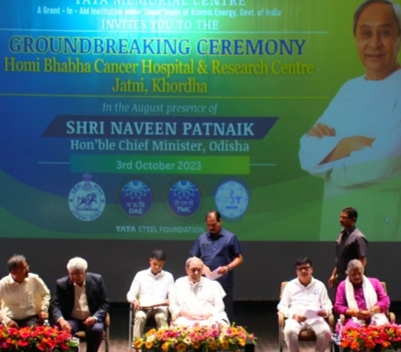 Odisha CM lays foundation for Homi Bhabha Cancer Hospital and Research Centre