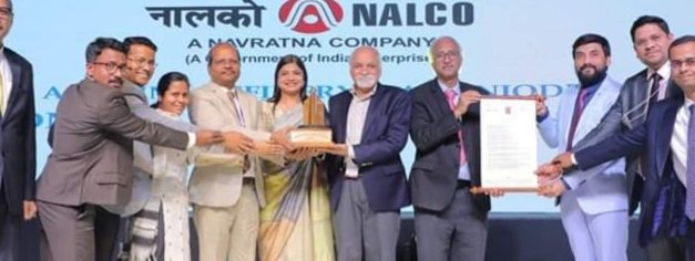 Nalco’s Damanjodi Refinery bags CII-EXIM Bank Business Excellence Award 2023