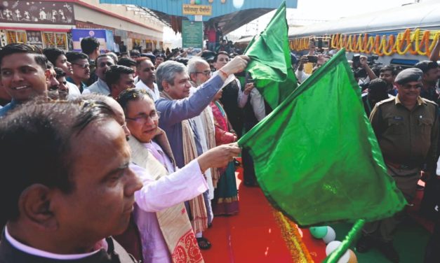 Train chugs on track laid by Nilgiri Maharaja nearly a century ago