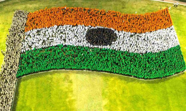 New Guinness World Record for Largest Human Waving National Flag