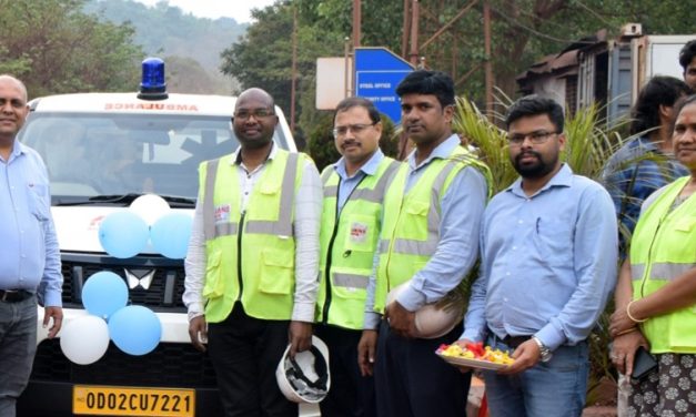 AM/NS India launches Life Support Ambulance Service in Keonjhar