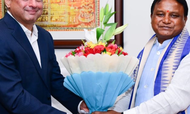 Tata Steel CEO Narendran met Odisha CM Majhi