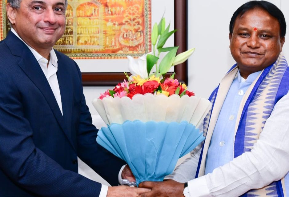 Tata Steel CEO Narendran met Odisha CM Majhi