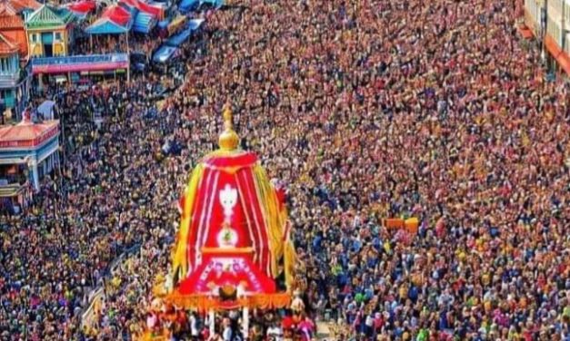 Millions witness Puri Rath Yatra