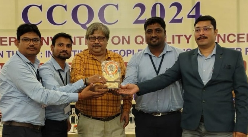 AM/NS India’s Odisha Operations bags 3 gold awards in CCQC 2024