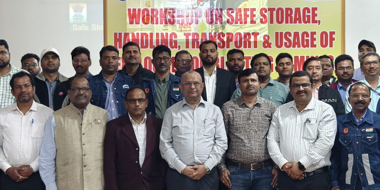 JSP workshop on ‘Safe Usage of Explosives in Mines Operations’ at Tensa TRB Iron Mines