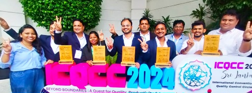 TPSODL Wins Five Gold Awards at ICQCC 2024 in Sri Lanka