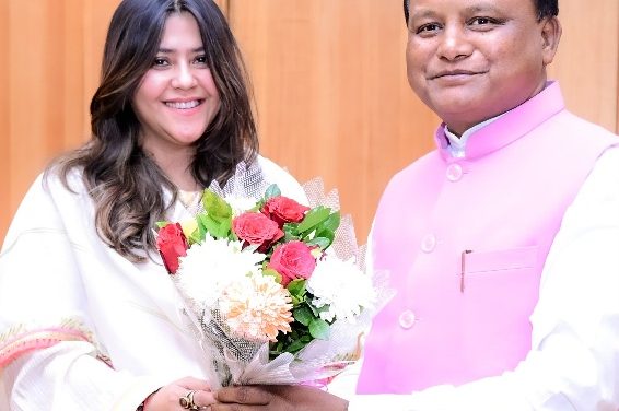 Ekta Kapoor calls on Odisha CM