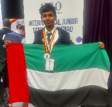 Odia boy Anish Jena bags bronze at Int’l Junior Science Olympiad for UAE